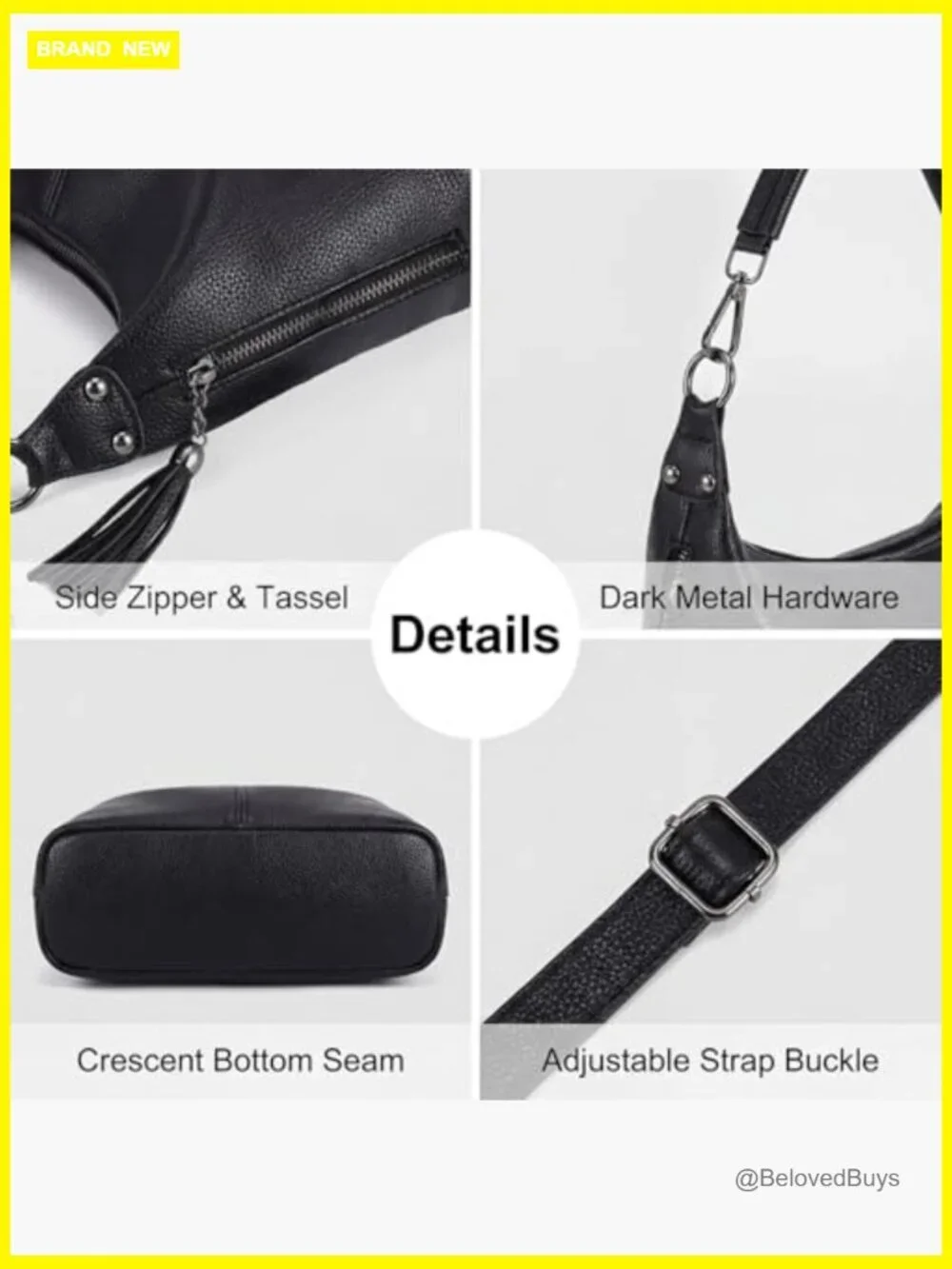 Small Hobo Purse Shoulder Bag Crossbody Tote Handbag with Strap Trendy